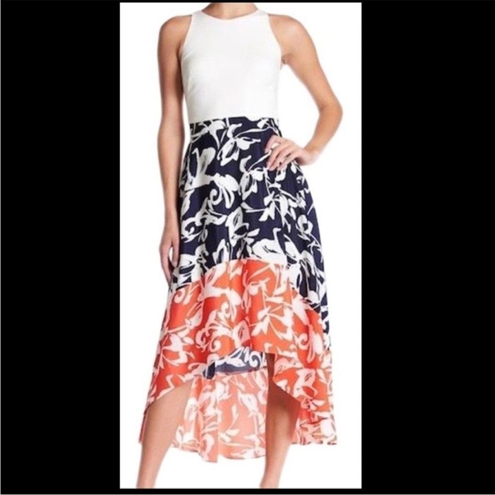 Vince Camuto | Sleeveless High Low Dress | Size 8